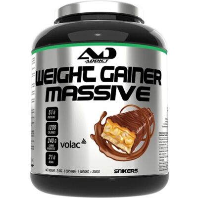 Addict Sport Nutrition - Massive Mega Dose - 2.5kg - Gainer - Publicité Addict Sport Nutrition - Massive Mega Dose - 2.5kg - Gainer - Publicité