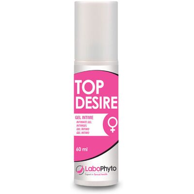 Gel stimulant TopDesire Labophyto 50ml - Pour le clitoris, femmes - Publicité Gel stimulant TopDesire Labophyto 50ml - Pour le clitoris, femmes - Publicité
