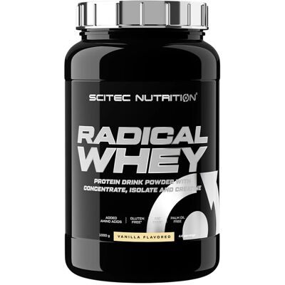 Scitec Nutrition Radical whey (1kg) unisexe - Publicité Scitec Nutrition Radical whey (1kg) unisexe - Publicité