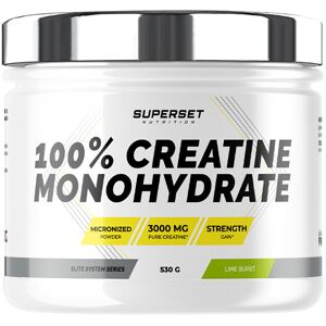 Superset Nutrition 100% creatine monohydrate (530g) unisexe - Publicité Superset Nutrition 100% creatine monohydrate (530g) unisexe - Publicité