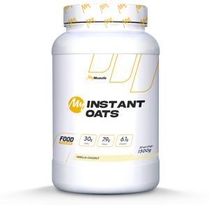 MyMuscle My instant oats (1500g) unisexe - Publicité MyMuscle My instant oats (1500g) unisexe - Publicité