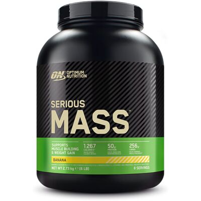 Optimum Nutrition Serious Muscle Gainer - Multiple Proteins - Banana - Gainer de Masse - Publicité Optimum Nutrition Serious Muscle Gainer - Multiple Proteins - Banana - Gainer de Masse - Publicité