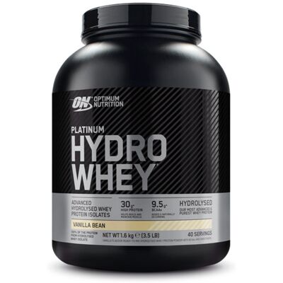 Optimum Nutrition Platinum Hydro Whey Vanille - Poudre de protéines - Publicité Optimum Nutrition Platinum Hydro Whey Vanille - Poudre de protéines - Publicité