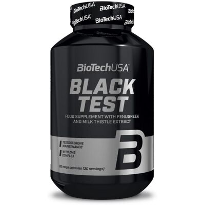 Complément BIOTECH USA Black Test - Booster de Testostérone - 90 Capsules - Publicité Complément BIOTECH USA Black Test - Booster de Testostérone - 90 Capsules - Publicité
