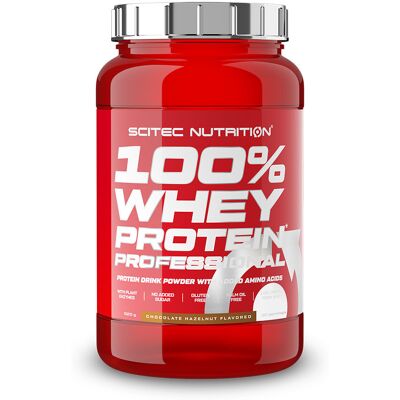 Scitec 100% Whey Professional - Chocolat Noisette - Protéine de lactosérum - Publicité Scitec 100% Whey Professional - Chocolat Noisette - Protéine de lactosérum - Publicité