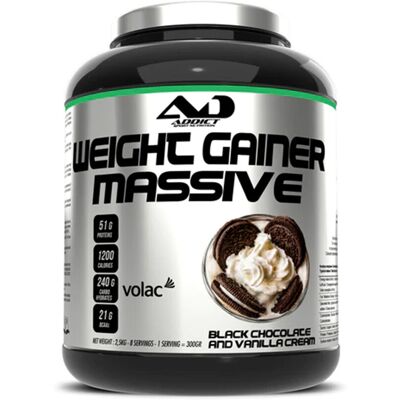 Addict Sport Nutrition - Massive Mega Dose - 2,5kg - Gainer - Publicité Addict Sport Nutrition - Massive Mega Dose - 2,5kg - Gainer - Publicité