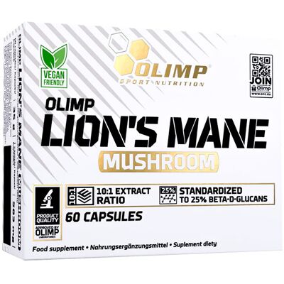 Olimp Sport Nutrition - Lion's mane - Publicité Olimp Sport Nutrition - Lion's mane - Publicité