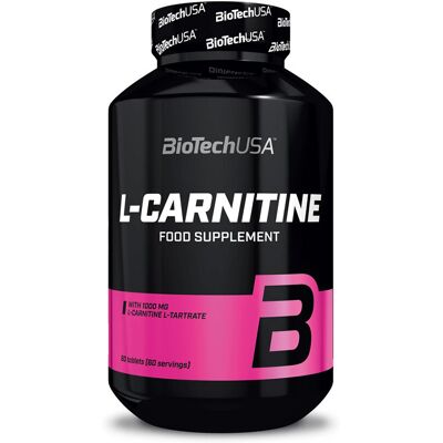 BioTechUSA L-Carnitine - 60 comprimés - Complément pour gestion du poids et énergie - Publicité BioTechUSA L-Carnitine - 60 comprimés - Complément pour gestion du poids et énergie - Publicité