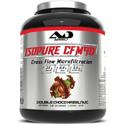Addict Sport Nutrition - Isopure cfm 90 - Poudre protéinée - Publicité Addict Sport Nutrition - Isopure cfm 90 - Poudre protéinée - Publicité