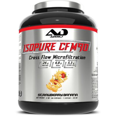Addict Sport Nutrition Isopure cfm 90 (2kg) unisexe - Publicité Addict Sport Nutrition Isopure cfm 90 (2kg) unisexe - Publicité