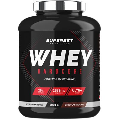 Superset Nutrition Whey hardcore (2kg) unisexe - Publicité Superset Nutrition Whey hardcore (2kg) unisexe - Publicité