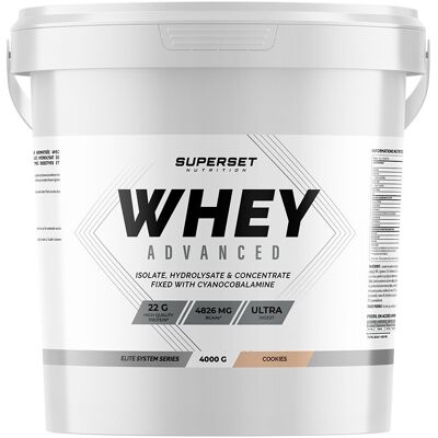 Superset Nutrition - 100% WHEY PROTEINE ADVANCED - Publicité Superset Nutrition - 100% WHEY PROTEINE ADVANCED - Publicité