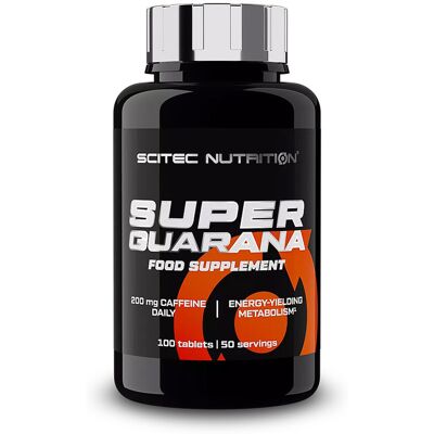 Scitec Nutrition Super Guarana - 100 Comprimés - Publicité Scitec Nutrition Super Guarana - 100 Comprimés - Publicité