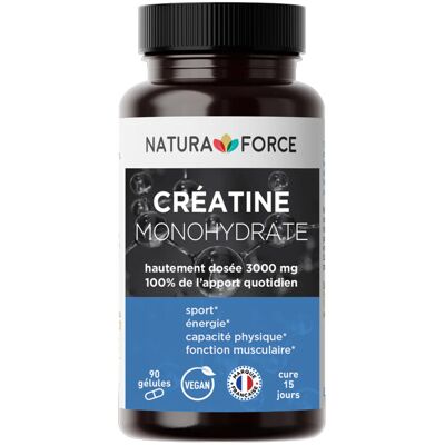 Natura Force Créatine monohydrate (90 caps) unisexe - Publicité Natura Force Créatine monohydrate (90 caps) unisexe - Publicité