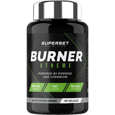 Superset Nutrition Burner xtreme (90 caps) unisexe - Publicité Superset Nutrition Burner xtreme (90 caps) unisexe - Publicité