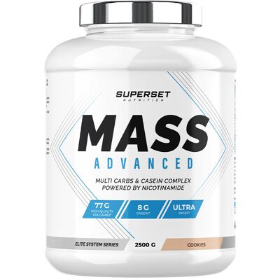 Superset Nutrition Mass advanced (2,5kg) unisexe - Publicité Superset Nutrition Mass advanced (2,5kg) unisexe - Publicité
