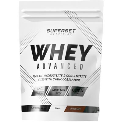 Superset Nutrition 100% whey proteine advanced (300g) unisexe - Publicité Superset Nutrition 100% whey proteine advanced (300g) unisexe - Publicité