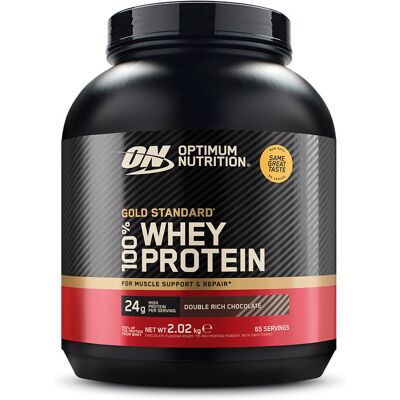 Optimum Nutrition 100% whey gold (2,02kg) unisexe - Publicité Optimum Nutrition 100% whey gold (2,02kg) unisexe - Publicité