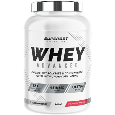 Superset Nutrition - 100% WHEY PROTEINE ADVANCED - Protein - Publicité Superset Nutrition - 100% WHEY PROTEINE ADVANCED - Protein - Publicité