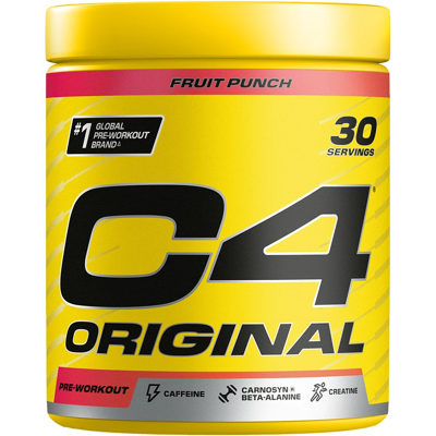Cellucor C4 Original Poudre Pré-Workout - Fruit Punch - Publicité Cellucor C4 Original Poudre Pré-Workout - Fruit Punch - Publicité