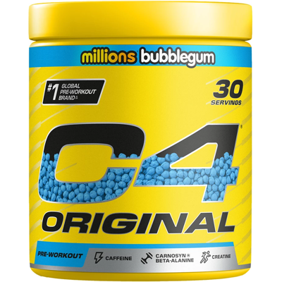 Cellucor C4 Original - Bubblegum Millions - 198g - Publicité Cellucor C4 Original - Bubblegum Millions - 198g - Publicité