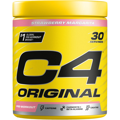 Cellucor C4 Original - Margarita Fraise - Pré-entraînement - Publicité Cellucor C4 Original - Margarita Fraise - Pré-entraînement - Publicité