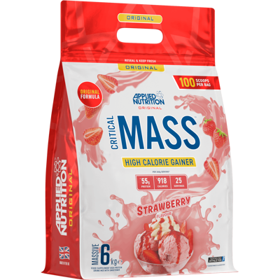 Applied Nutrition Critical Mass 6000g - Gaineur de poids - Publicité Applied Nutrition Critical Mass 6000g - Gaineur de poids - Publicité