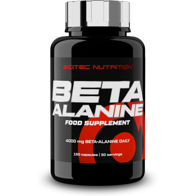 Scitec Nutrition Beta-Alanine - 150 gélules - Favorise la synthèse de la carnosine musculaire - Publicité Scitec Nutrition Beta-Alanine - 150 gélules - Favorise la synthèse de la carnosine musculaire - Publicité