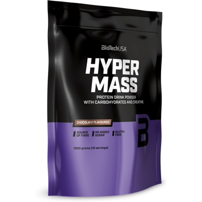 BioTech USA Hyper Mass - Chocolat - 1000 grammes - Publicité BioTech USA Hyper Mass - Chocolat - 1000 grammes - Publicité