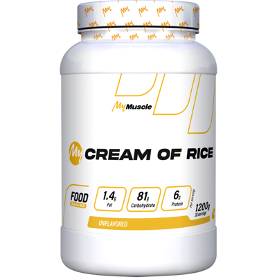MyMuscle My cream of rice (1200g) unisexe - Publicité MyMuscle My cream of rice (1200g) unisexe - Publicité
