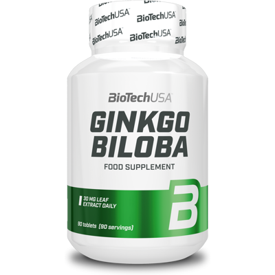 BioTech USA Ginkgo Biloba - Améliore Mémoire & Circulation - 90 Comprimés - Publicité BioTech USA Ginkgo Biloba - Améliore Mémoire & Circulation - 90 Comprimés - Publicité