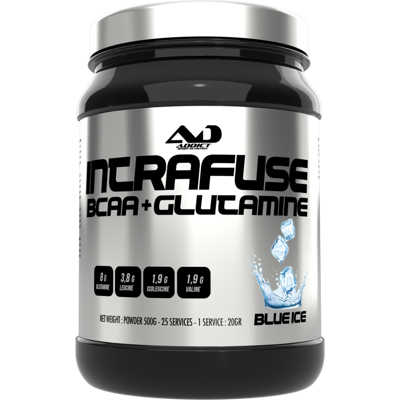 Addict Sport Nutrition Bcaa + glutamine intrafuse (500g) unisexe - Publicité Addict Sport Nutrition Bcaa + glutamine intrafuse (500g) unisexe - Publicité