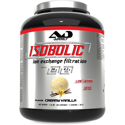 Addict Sport Nutrition Isobolic (1800g) unisexe - Publicité Addict Sport Nutrition Isobolic (1800g) unisexe - Publicité