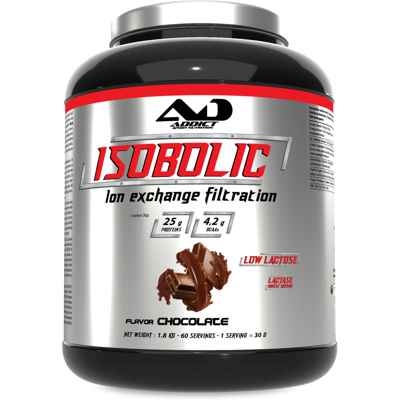 Addict Sport Nutrition Isobolic (1800g) unisexe - Publicité Addict Sport Nutrition Isobolic (1800g) unisexe - Publicité