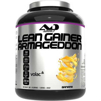 Addict Sport Nutrition Lean gainer armageddon (2kg) unisexe - Publicité Addict Sport Nutrition Lean gainer armageddon (2kg) unisexe - Publicité