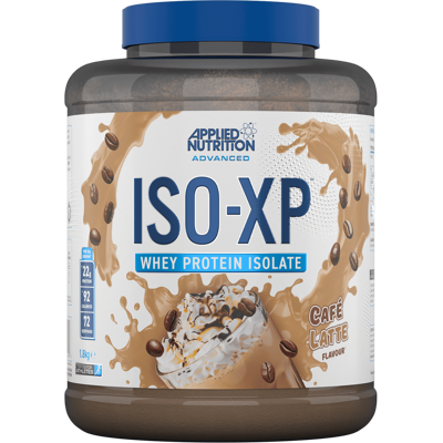 Applied Nutrition ISO XP Café Latte - Poudre de Protéines - Publicité Applied Nutrition ISO XP Café Latte - Poudre de Protéines - Publicité