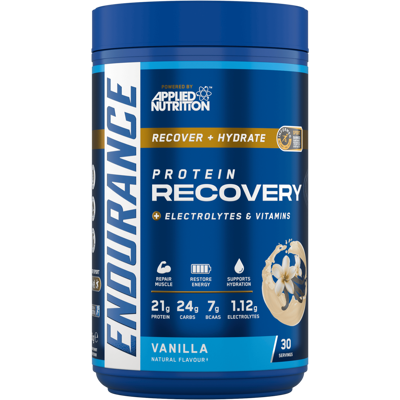 Applied Nutrition Endurance Recovery - Vanille - 1500g - Publicité Applied Nutrition Endurance Recovery - Vanille - 1500g - Publicité