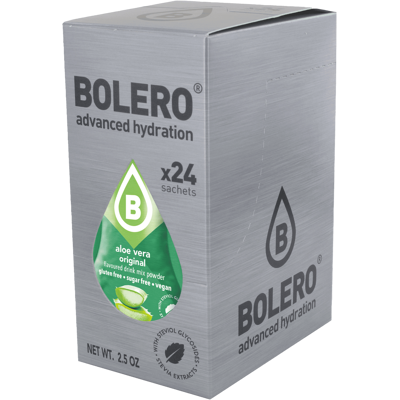 Bolero - Aloe Vera - 24 sachets - 9 g - Boisson en poudre - Publicité Bolero - Aloe Vera - 24 sachets - 9 g - Boisson en poudre - Publicité