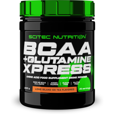 Scitec Nutrition - BCAA+Glutamine XPRESS - 300g - Powder - Sports supplement - Publicité Scitec Nutrition - BCAA+Glutamine XPRESS - 300g - Powder - Sports supplement - Publicité