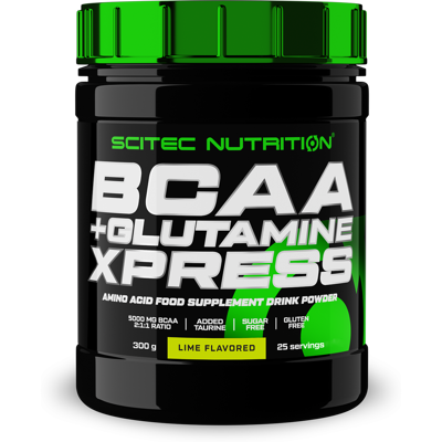 SciTec XPress Citron Vert BCAA Glutamine Supplément - Performance et Récupération - Publicité SciTec XPress Citron Vert BCAA Glutamine Supplément - Performance et Récupération - Publicité