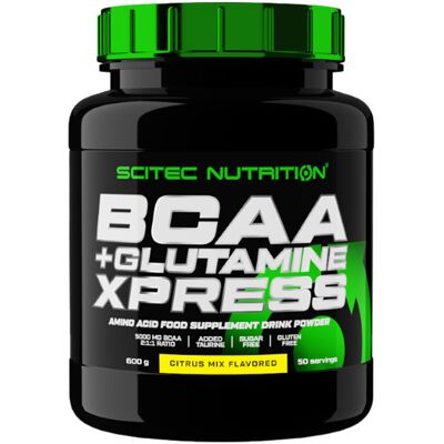 SciTec BCAA Glutamine Mélange Citron - Complément alimentaire - Publicité SciTec BCAA Glutamine Mélange Citron - Complément alimentaire - Publicité