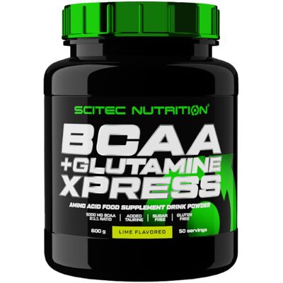 Scitec Nutrition BCAA + Glutamine XPress Citron Vert - Supplément - Publicité Scitec Nutrition BCAA + Glutamine XPress Citron Vert - Supplément - Publicité