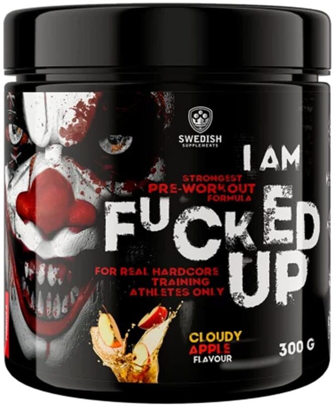 Swedish supplements Fucked up pre-workout (300g) unisexe