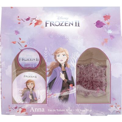 EP Line Disney Frozen II Anna - Coffret Cadeau 50 ml + savon 50 g - Publicité EP Line Disney Frozen II Anna - Coffret Cadeau 50 ml + savon 50 g - Publicité