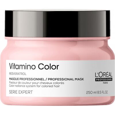L'Oréal Professionnel Masque Vitamino Color au Resveratrol - Masque Capillaire pour Cheveux Colorés - Publicité L'Oréal Professionnel Masque Vitamino Color au Resveratrol - Masque Capillaire pour Cheveux Colorés - Publicité
