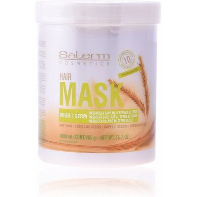 Hair Mask wheat germ - Salerm Masque cheveux 1000 ml - Publicité Hair Mask wheat germ - Salerm Masque cheveux 1000 ml - Publicité