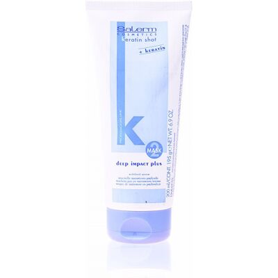 Salerm Keratin Shot Masque Impact Profond Plus - Soin Capillaire - Publicité Salerm Keratin Shot Masque Impact Profond Plus - Soin Capillaire - Publicité