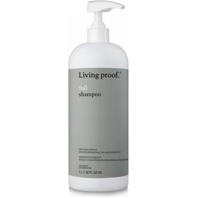 Full shampoo - Living Proof Shampoing 1000 ml - Publicité Full shampoo - Living Proof Shampoing 1000 ml - Publicité