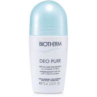 Biotherm Deo Pure Antiperspirant Roll-on - Nettoyants Visage - Publicité Biotherm Deo Pure Antiperspirant Roll-on - Nettoyants Visage - Publicité