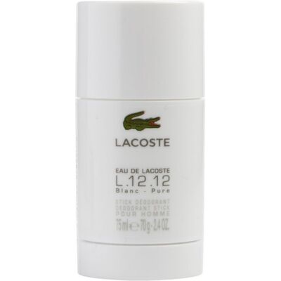 Lacoste Eau de Lacoste L.12.12 Blanc Deostick (75ml) - Publicité Lacoste Eau de Lacoste L.12.12 Blanc Deostick (75ml) - Publicité